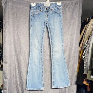 Classic Light Blue Flare Jeans